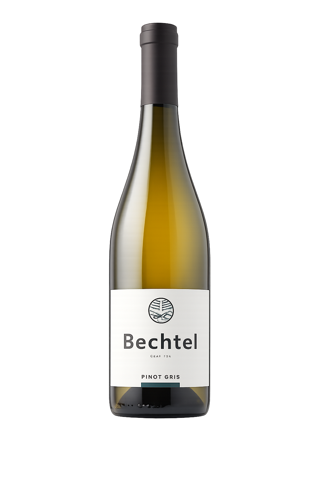 Bouteille de Pinot Gris 2024 de Bechtel-Weine.