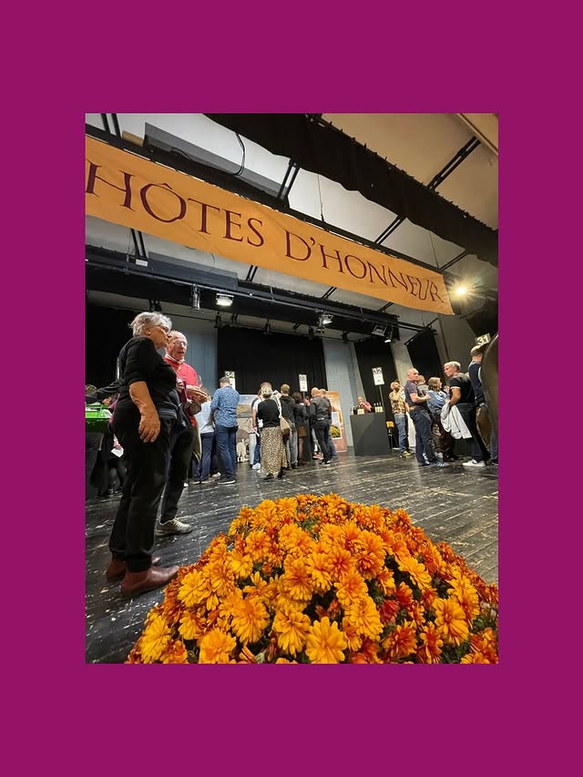 Ambiance à Festivins avec les hôtes d’honneur.